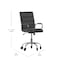Flash Furniture Black LeatherSoft Roller Wheel Executive Chair GO-2286M-BK-RLB-GG - alternate 5